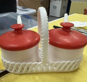 Dialene "Better-Maid" vintage cream and sugar set